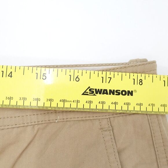 Weatherproof Pants Men's 38 X 32 Khaki Cotton Security Pockets Straight Leg - Picture 4 of 9